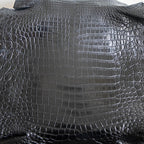 Nile Crocodile Skin – Black